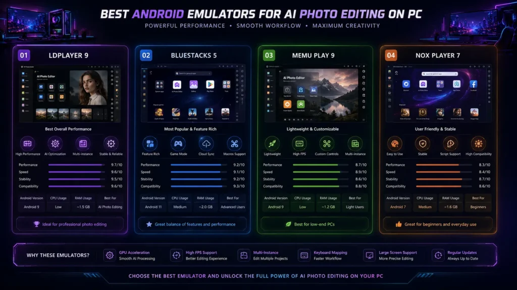 best android emulators for hypic pc