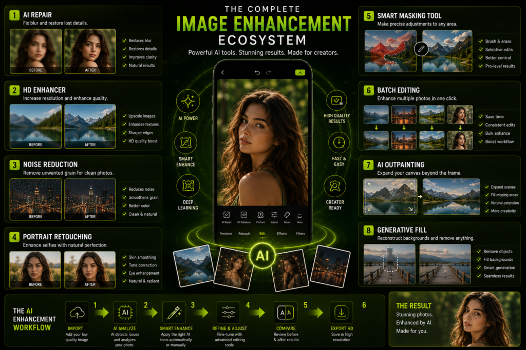 Can Hypic Improve Low-Quality and Blurry Photos? 5 Overview of Hypic AI Repair HD Enhancer and photo enhancement tools
